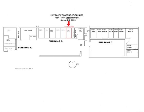 Iliff Pointe: 10001 - 10395 E. Iliff Avenue, Aurora, CO 80247